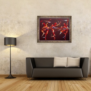 Tablou inramat - Penny Warden - Trei grade, 2009, 60 x 80 cm - Img 2