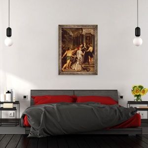 Tablou inramat - Peter Paul Rubens - incheierea pacii, 10 august 1620, 60 x 80 cm - Img 3