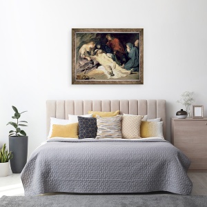 Tablou inramat - Peter Paul Rubens - Lament al lui Hristos, 60 x 80 cm - Img 3