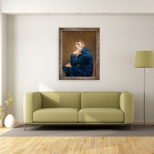 Tablou inramat - Philipp Otto Runge - Autoportret, 70 x 90 cm - Img 2