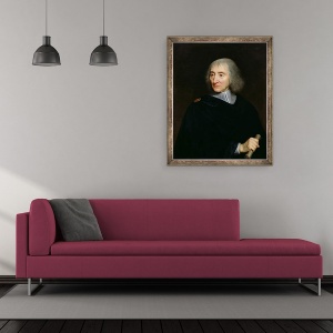 Tablou inramat - Philippe de Champaigne - Arnauld dAndilly, 50 x 60 cm - Img 2
