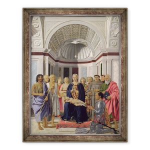 Tablou inramat - Piero della Francesca - Altarul Brera, 60 x 80 cm