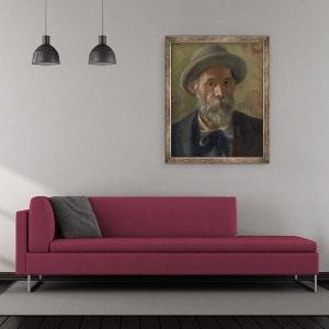Tablou inramat - Pierre Auguste Renoir - Autoportret II, 50 x 60 cm - Img 2