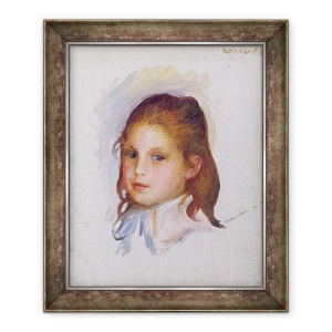 Tablou inramat - Pierre Auguste Renoir - Copil cu par brun, 50 x 60 cm
