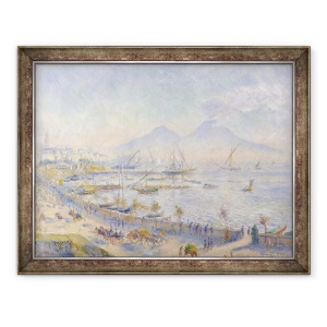 Tablou inramat - Pierre Auguste Renoir - Golful Napoli, 60 x 80 cm