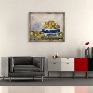 Tablou inramat - Pierre Auguste Renoir - Mere intr-un vas, 50 x 60 cm - Img 2