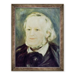Tablou inramat - Pierre Auguste Renoir - Portretul lui Richard Wagner 1813-83, 70 x 90 cm