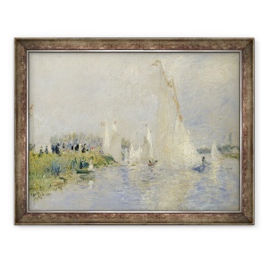 Tablou inramat - Pierre Auguste Renoir - Regatta in Argenteuil, 70 x 90 cm