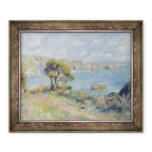 Tablou inramat - Pierre Auguste Renoir - Vedere la Guernsey, 70 x 85 cm
