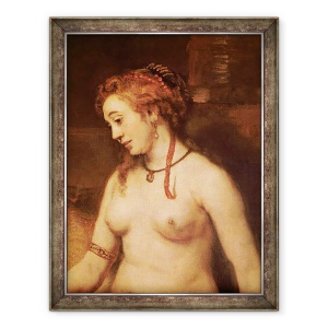 Tablou inramat - Rembrandt Harmensz van Rijn - Baie Bathsheba, 60 x 80 cm