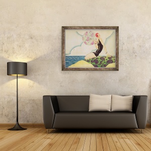 Tablou inramat - Rene Vincent - Scaldarie, 70 x 90 cm - Img 2