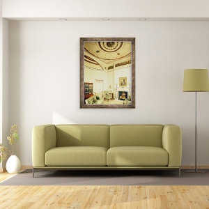 Tablou inramat - Robert Adam - Camera etrusca proiectata de Robert Adam in stil neoclasic, 70 x 90 cm - Img 2