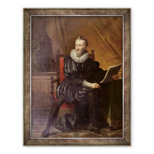 Tablou inramat - Robert Lefevre - Portret De Francois de Malherbe 1555-1628 1822, 60 x 80 cm