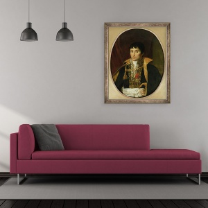Tablou inramat - Robert Lefevre - Portret De Lucien Bonaparte 1775-1840, 50 x 60 cm - Img 2