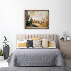 Tablou inramat - Robert van den Hoecke - Sfantul Matthias, 60 x 80 cm - Img 3