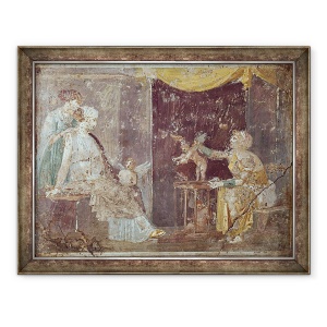 Tablou inramat - Roman - Femeie de vanzare Cupidon, de la Stabiae, 70 x 90 cm