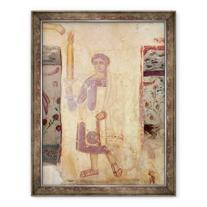 Tablou inramat - Roman - Purtator lanterna, 70 x 90 cm