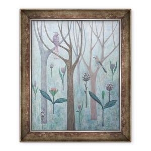 Tablou inramat - Ruth Addinall - Fantasy Garden, 50 x 60 cm