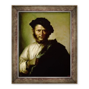 Tablou inramat - Salvator Rosa - Portret De Barbat, 70 x 85 cm