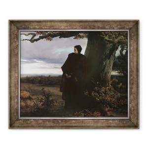 Tablou inramat - Sandor Wagner - Adio reginei Isabella Transilvania, 50 x 60 cm