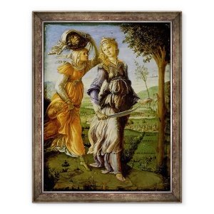 Tablou inramat - Sandro Botticelli - intoarcerea lui Judith, 60 x 80 cm