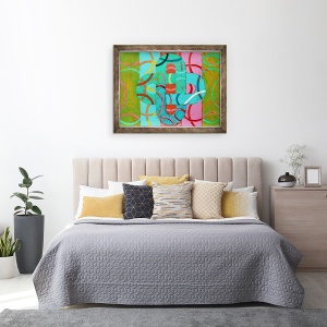 Tablou inramat - Sara Hayward - Abstract 11, 60 x 80 cm - Img 3