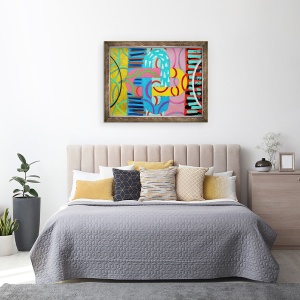 Tablou inramat - Sara Hayward - Abstract 9, 70 x 90 cAbstract - Img 3