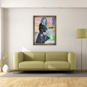 Tablou inramat - Sara Hayward - Elle V, 60 x 80 cm - Img 2