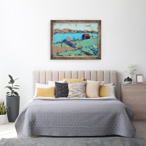 Tablou inramat - Sara Hayward - Farmstead, 60 x 80 cm - Img 3