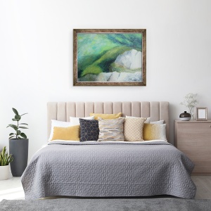 Tablou inramat - Sara Studd - Pe stanci 2, 70 x 90 cm - Img 3