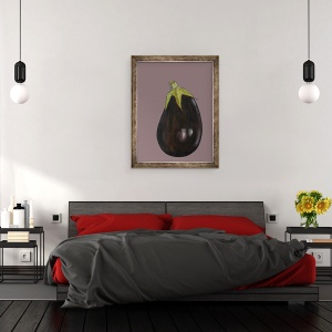 Tablou inramat - Sarah Thompson-Engels - Aubergine, 60 x 80 cm - Img 3