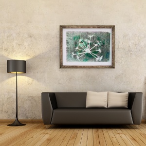 Tablou inramat - Sarah Thompson-Engels - Cap semanatoare I,2020, 60 x 80 cm - Img 2