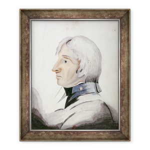 Tablou inramat - Scoala Engleza - Portretul Domnului Horatio Nelson 1758-1805, 70 x 85 cm