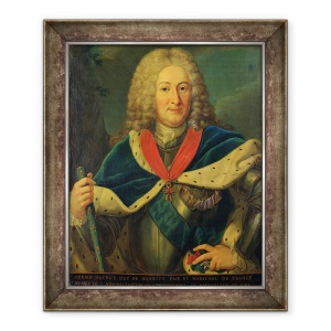 Tablou inramat - Scoala Franceza - Duke Adrien-Maurice de Noailles 1678-1766, 50 x 60 cm