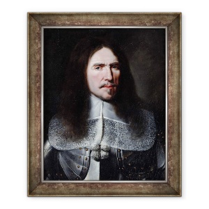Tablou inramat - Scoala Franceza - Henri de la Tour dAuvergne 1611-75 Viscount de Turenne, 70 x 85 cm