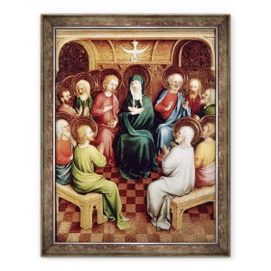 Tablou inramat - Scoala germana - Pentecost, 60 x 80 cm