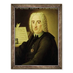 Tablou inramat - Scoala Italiana - Alessandro Scarlatti 1660-1725, 70 x 90 cm