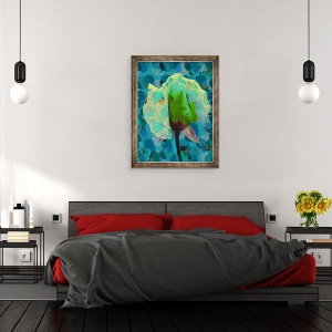 Tablou inramat - Scott J. Davis - Ceai Rose 2, 70 x 90 cm - Img 3