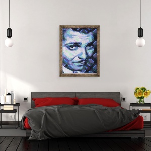 Tablou inramat - Scott J. Davis - Clark Gable, 60 x 80 cm - Img 3