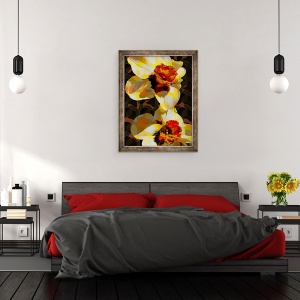 Tablou inramat - Scott J. Davis - Daffodil, 70 x 90 cm - Img 3