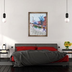 Tablou inramat - Sol Jeong - scolarite, 70 x 90 cm - Img 3