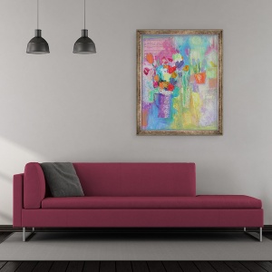 Tablou inramat - Sylvia Paul - Acea senzatie de primavara 2014, 50 x 60 cm - Img 2