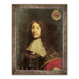 Tablou înrămat portret François VI de Theodore Chasseriau