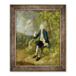 Tablou inramat - Thomas Gainsborough - Dl Clayton Jones, 50 x 60 cm