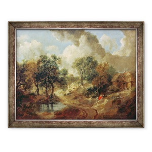 Tablou inramat - Thomas Gainsborough - Suffolk peisaj, 60 x 80 cm