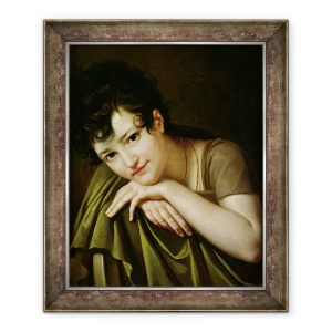 Tablou inramat - Thomas Henry - Portretul unei femei II, 50 x 60 cm