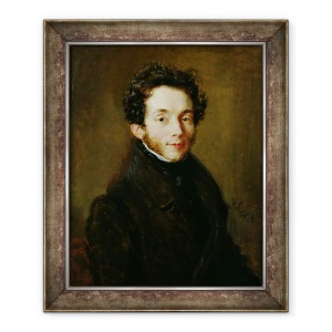 Tablou inramat - Thomas Lawrence - Portretul lui Carl Maria Friedrich Ernst von Weber 1786-1826 1824, 50 x 60 cm