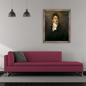 Tablou inramat - Thomas Lawrence - William Miel, 50 x 60 cm - Img 2