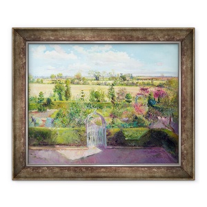 Tablou inramat - Timothy Easton - Gradina de plante dupa recoltare, 50 x 60 cm