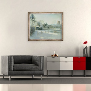 Tablou inramat - Timothy Easton - Limita Bisericii, 50 x 60 cm - Img 2